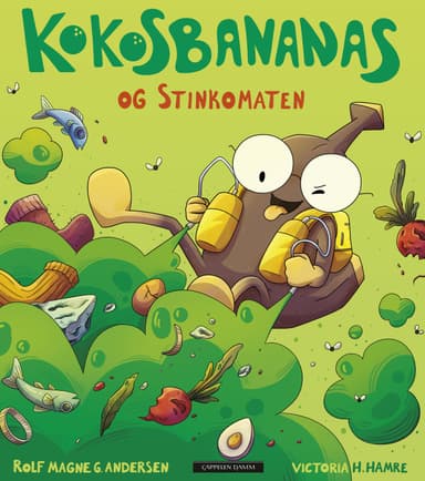 Omslag av "Kokosbananas og stinkomaten"
