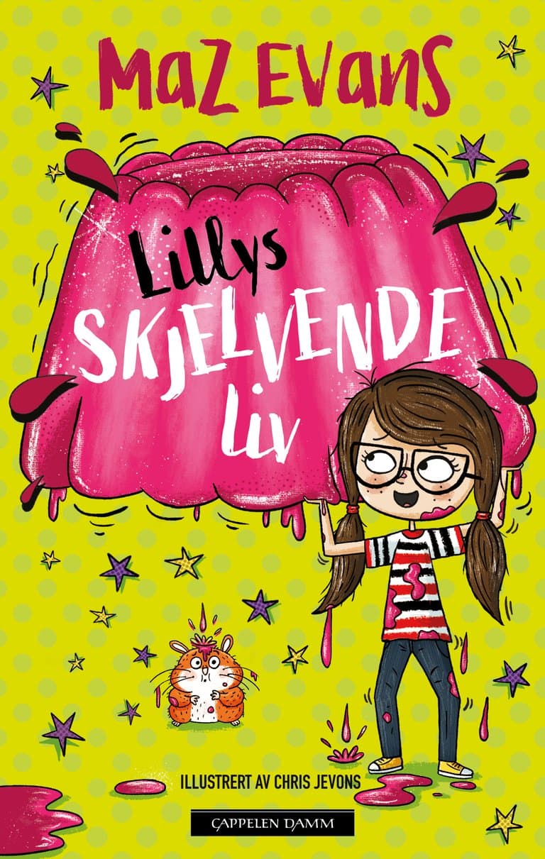 Omslag Lillys skjelvende liv av Maz Evans (Innbundet)