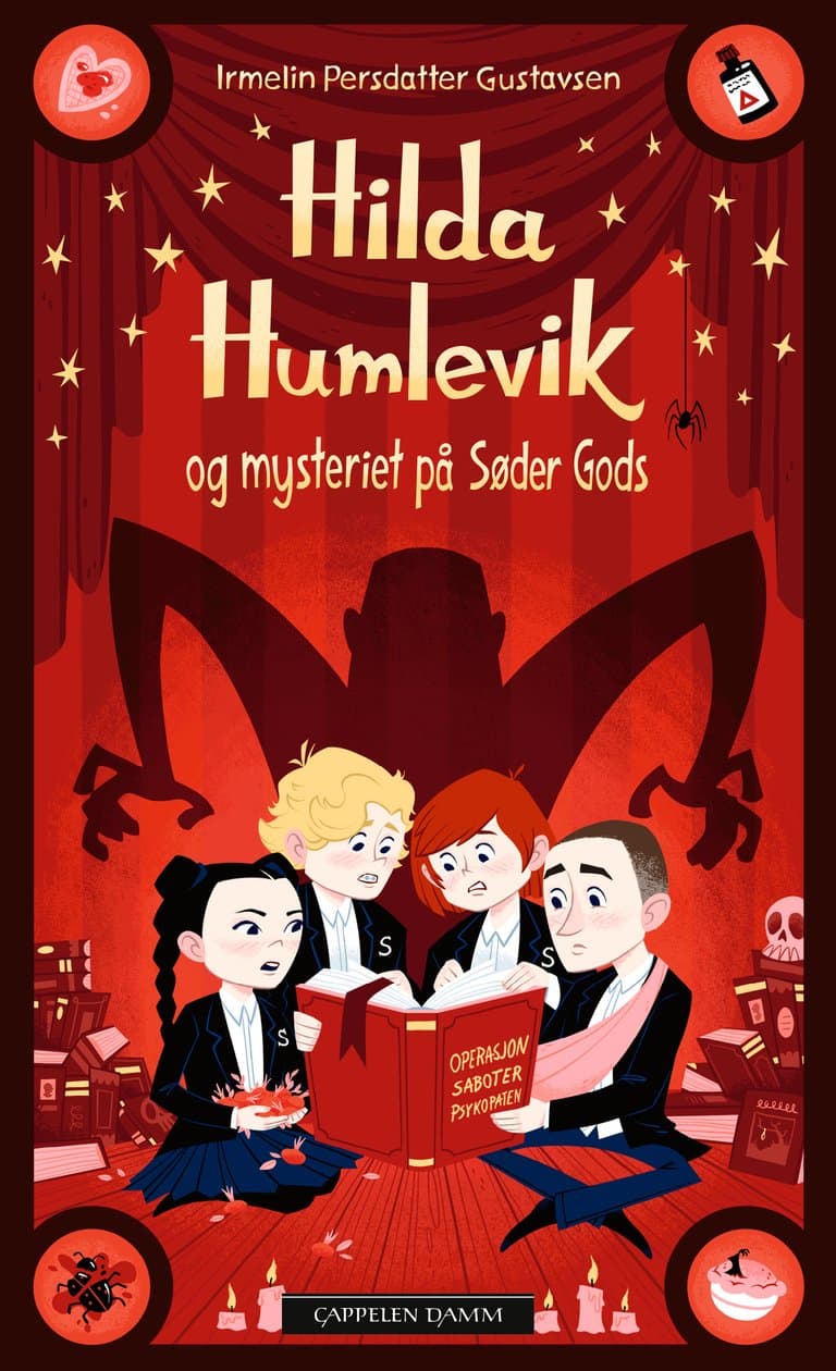 Omslag Hilda Humlevik og mysteriet på Søder Gods av Irmelin Persdatter Gustavsen (Innbundet)