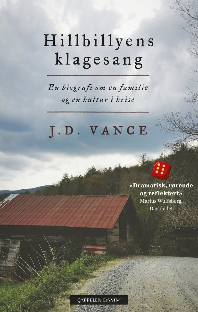 Omslag Hillbillyens klagesang av J.D. Vance (Heftet)