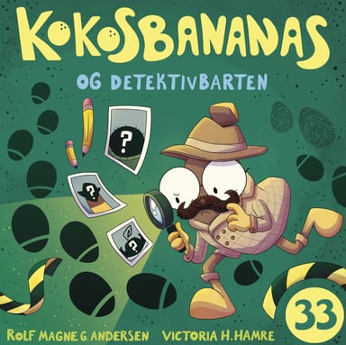 Omslag av "Kokosbananas og detektivbarten"