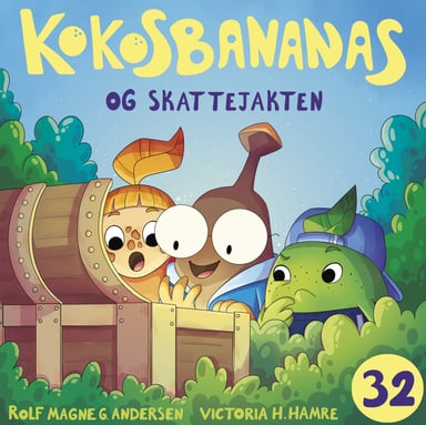 Omslag av "Kokosbananas og skattejakten"