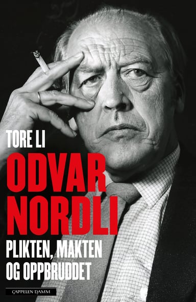 Omslag av "Odvar Nordli. En biografi"