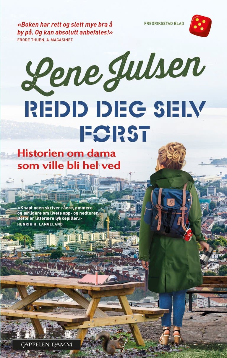 Omslag Redd deg selv først av Lene Julsen (Innbundet)