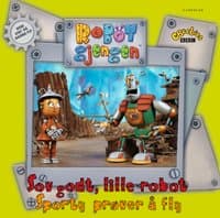 Omslag av "Robotgjengen Sov godt, lille robot & Sporty prøver å fly"