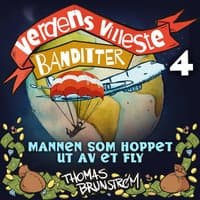 Omslag av "Mannen som hoppet ut av et fly"