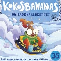 Omslag av "Kokosbananas og ekornakebrettet"