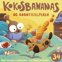 Omslag av "Kokosbananas og robothjelperen"