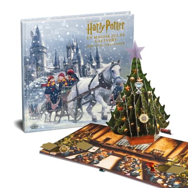 Omslag av "Harry Potter julekalender : En magisk jul på Galtvort"