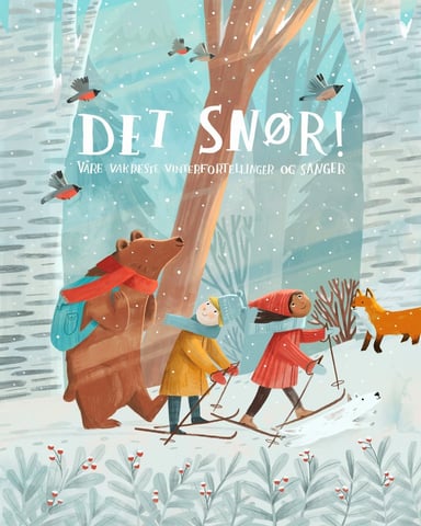Omslag av "Det snør!"