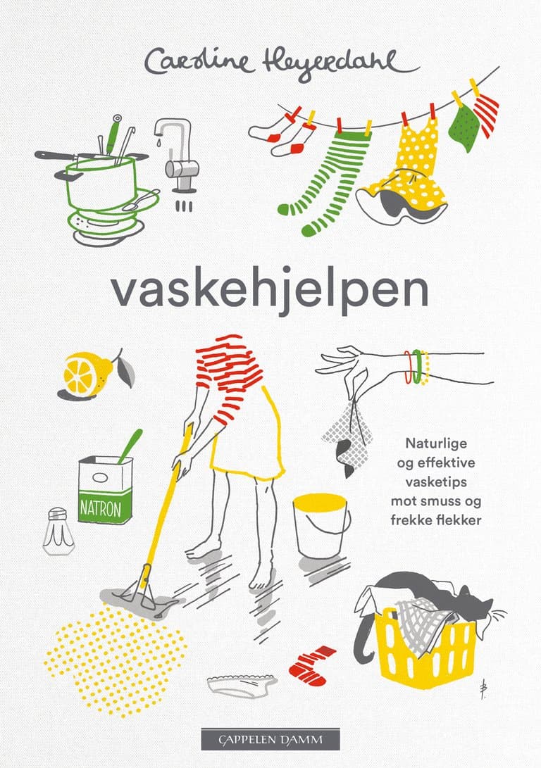 Omslag Vaskehjelpen av Caroline Heyerdahl (Innbundet)