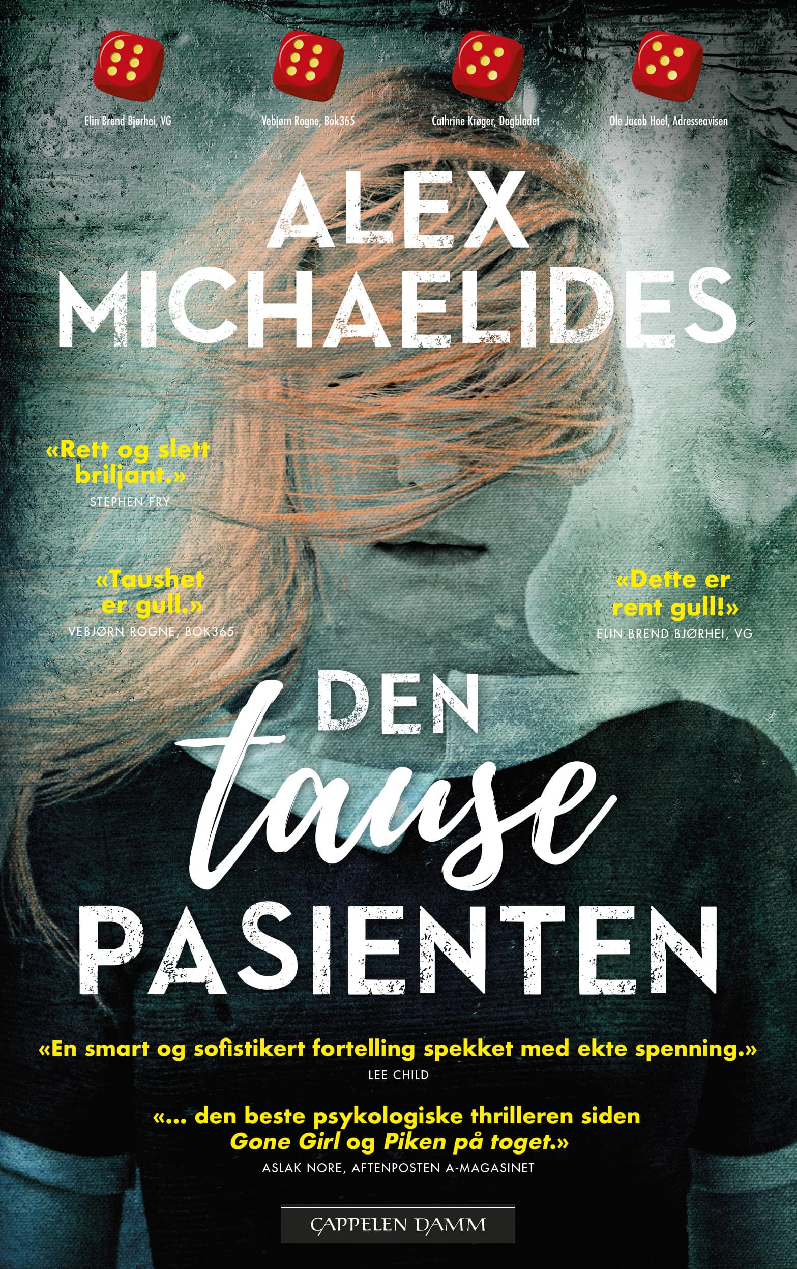 Omslag Den tause pasienten av Alex Michaelides (Innbundet)