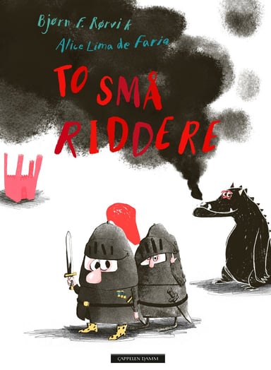 Omslag av "To små riddere"