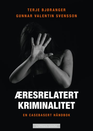 Omslag av "Æresrelatert kriminalitet"
