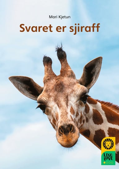 Omslag av "Leseløve nivå 1 - Svaret er sjiraff"