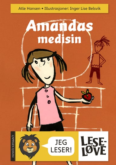 Omslag av "Leseløve - Amandas medisin"