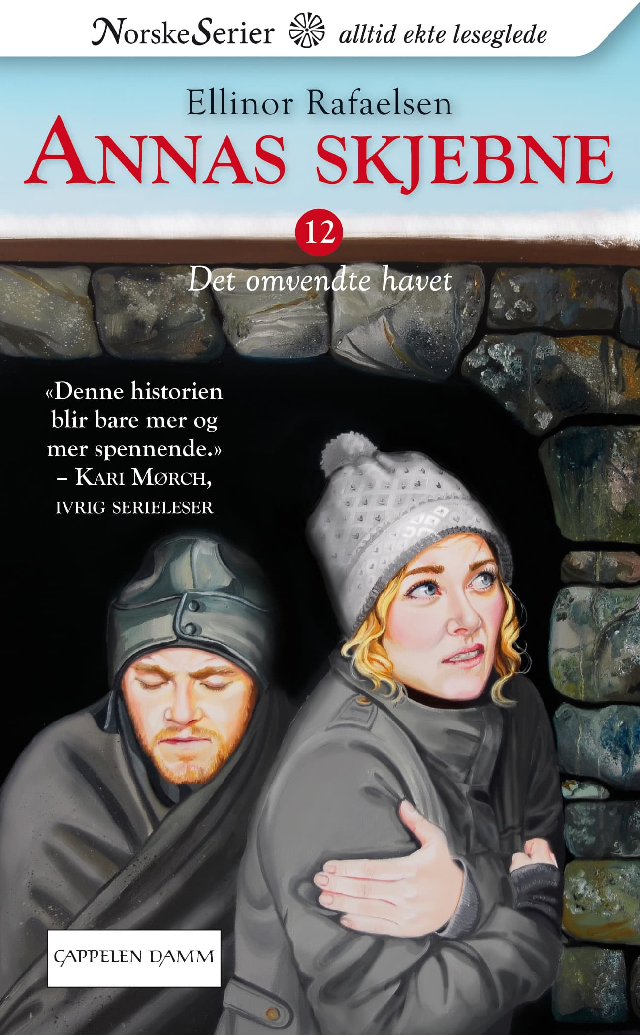 Omslag Det omvendte havet av Ellinor Rafaelsen (Heftet)