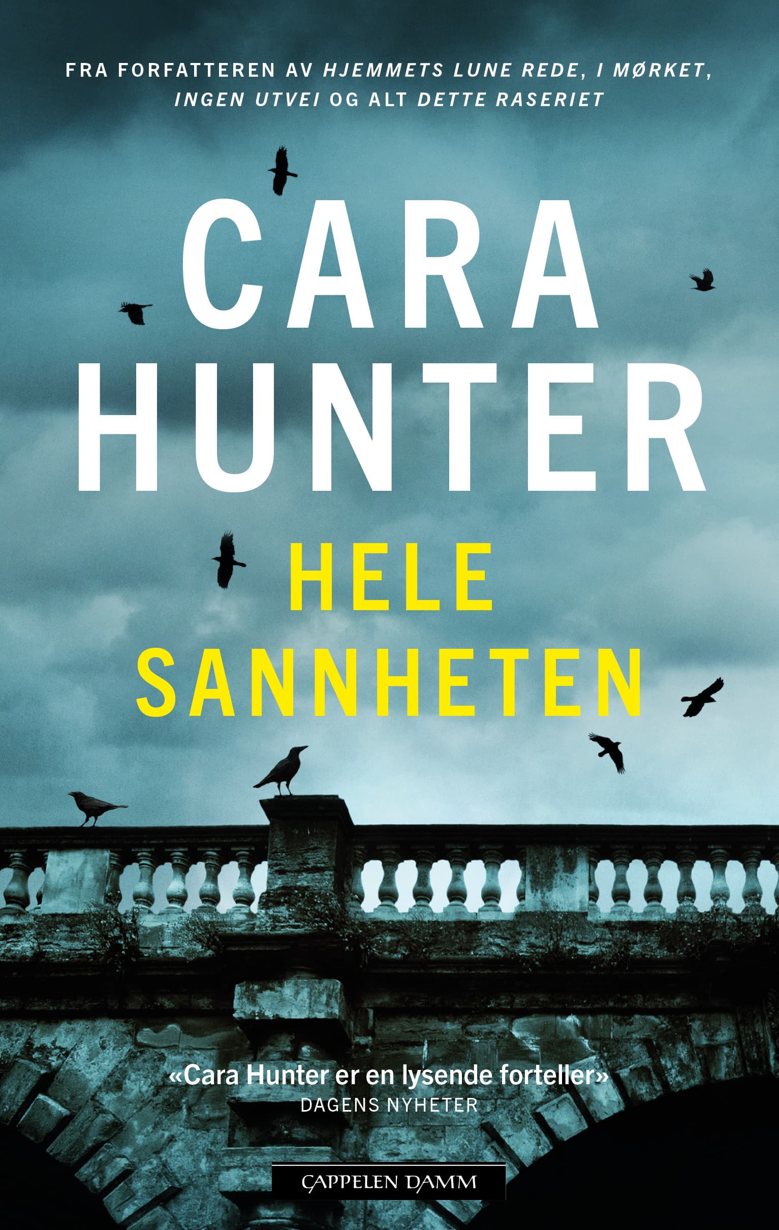 Omslag Hele sannheten av Cara Hunter (Innbundet)