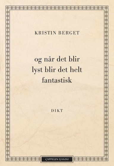 Omslag av "og når det blir lyst blir det helt fantastisk"