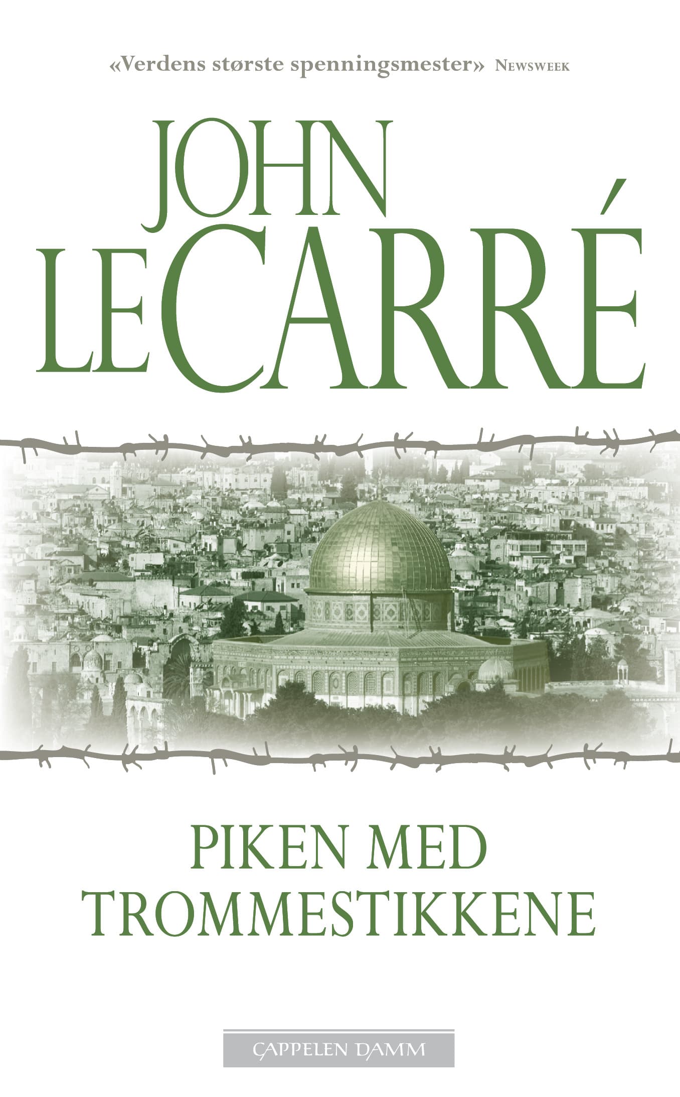 Omslag Piken med trommestikkene av John le Carré (Heftet)