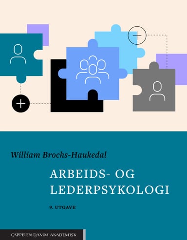 Omslag av "Arbeids- og lederpsykologi"