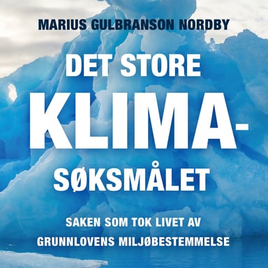 Omslag av "Det store klimasøksmålet"