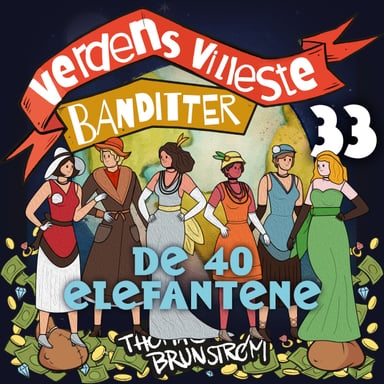 Omslag av "De 40 elefantene"