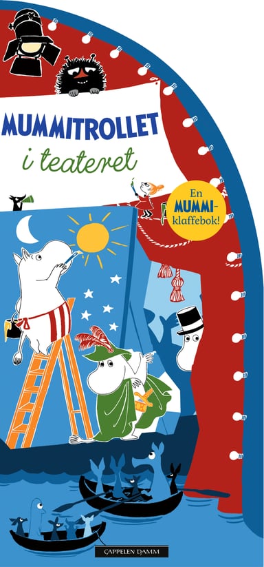Omslag av "Mummitrollet i teateret"