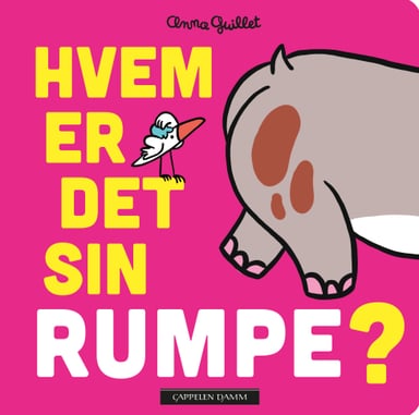 Omslag av "Hvem er det sin RUMPE?"