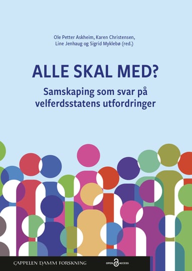 Omslag av "Alle skal med? Samskaping som svar på velferdsstatens utfordringer"