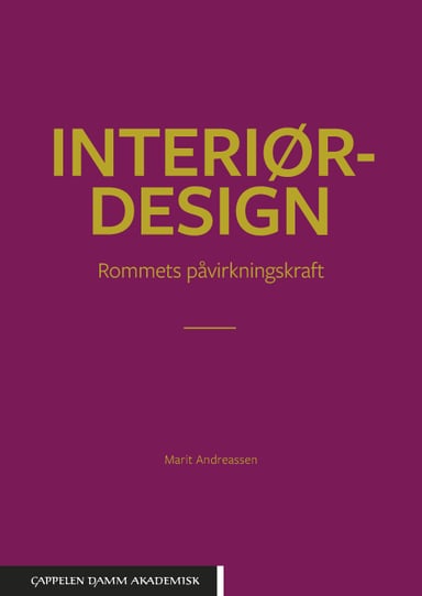 Omslag av "Interiørdesign"