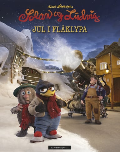 Omslag av "Solan og Ludvig - Jul i Flåklypa: Filmbok"