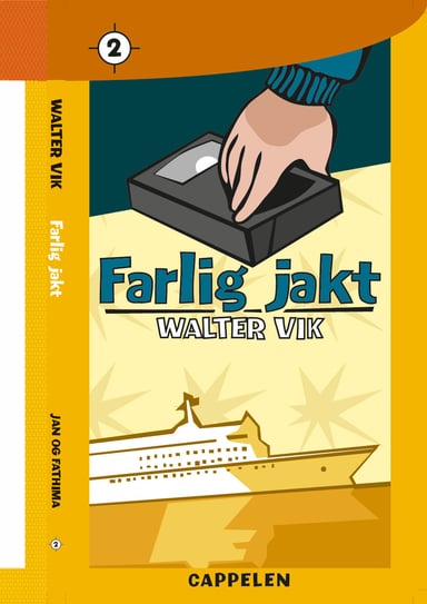 Omslag av "Farlig jakt"