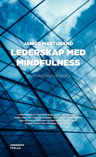 Omslag av "Lederskap med mindfulness"