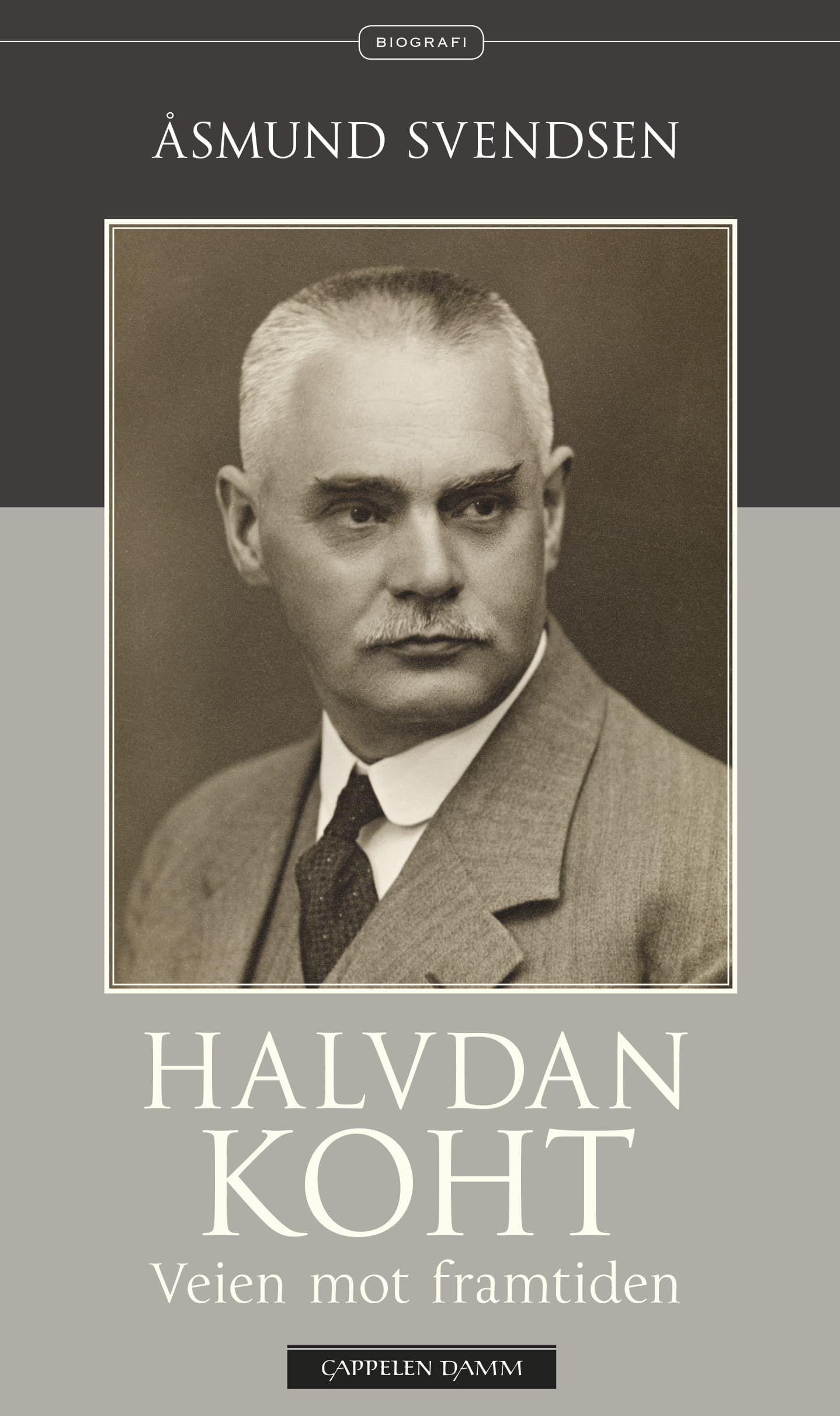 Omslag Halvdan Koht av Åsmund Svendsen (Heftet)