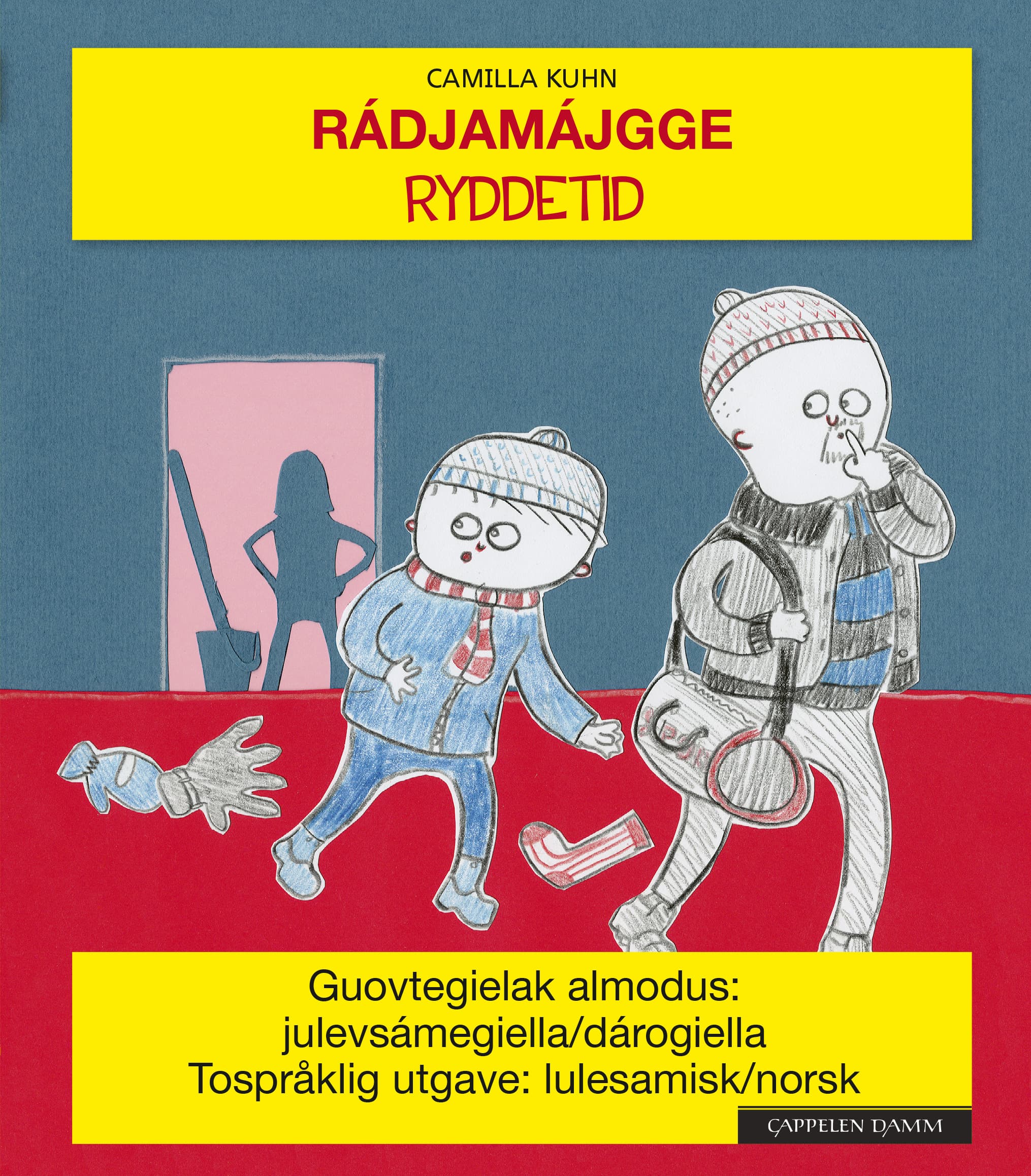 Omslag Ryddetid Rádjamájgge lulesamisk/norsk av Camilla Kuhn (Innbundet)