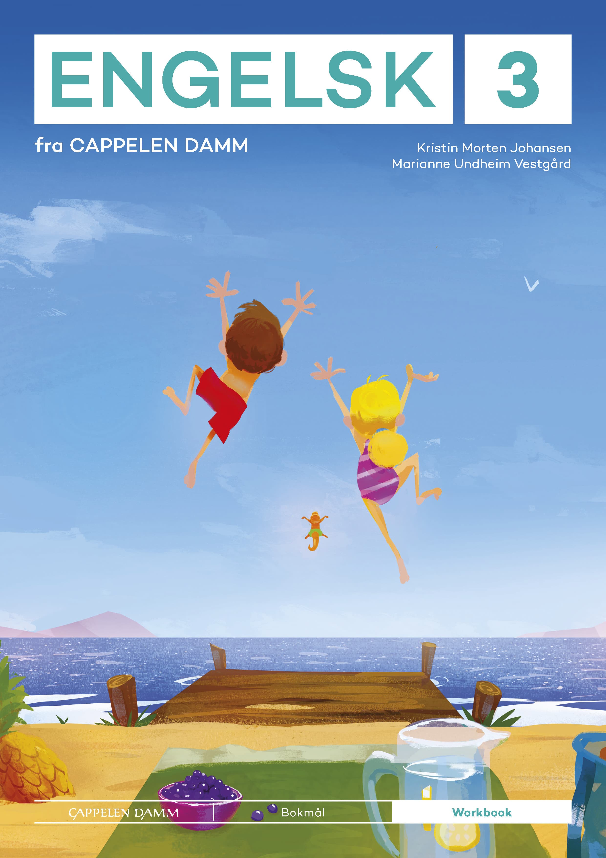 Omslag Engelsk 3 fra Cappelen Damm Workbook av Kristin Morten Johansen og Marianne Undheim Vestgård (Heftet)