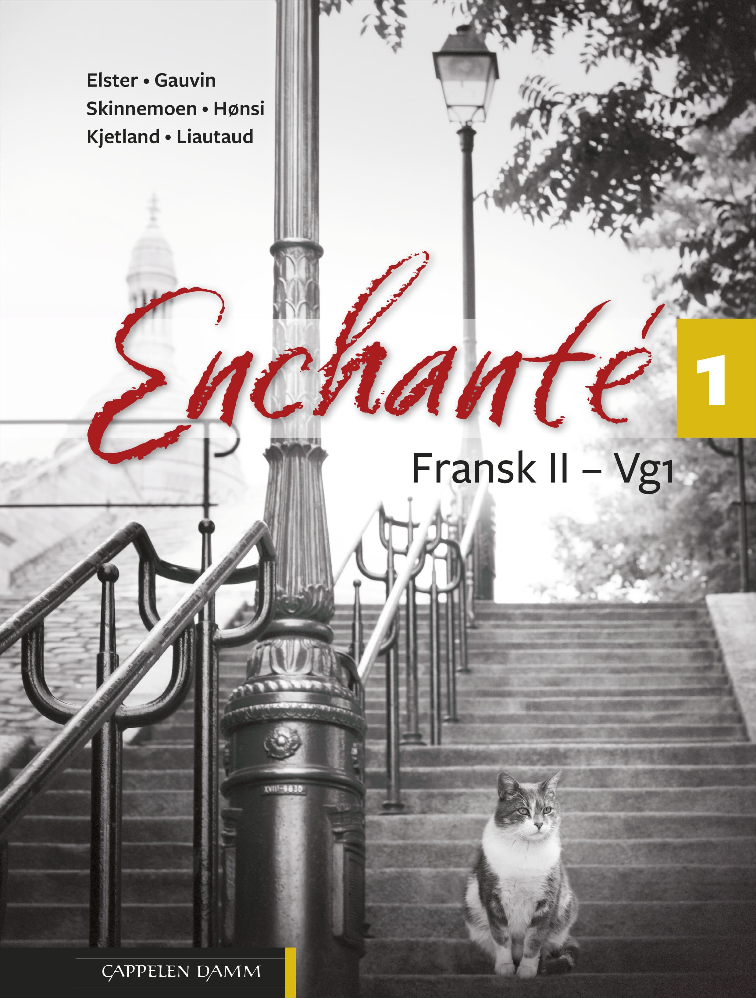 Omslag Enchanté 1 (LK20) av Clélia Elster, Maria Gauvin, Siri Skinnemoen, Hilda Hønsi, Claire Kjetland og Sébastien Liautaud (Innbundet)