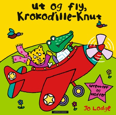 Omslag av "Ut og fly, Krokodille-Knut"