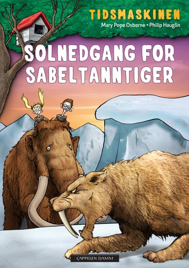 Omslag av "Solnedgang for sabeltanntiger"