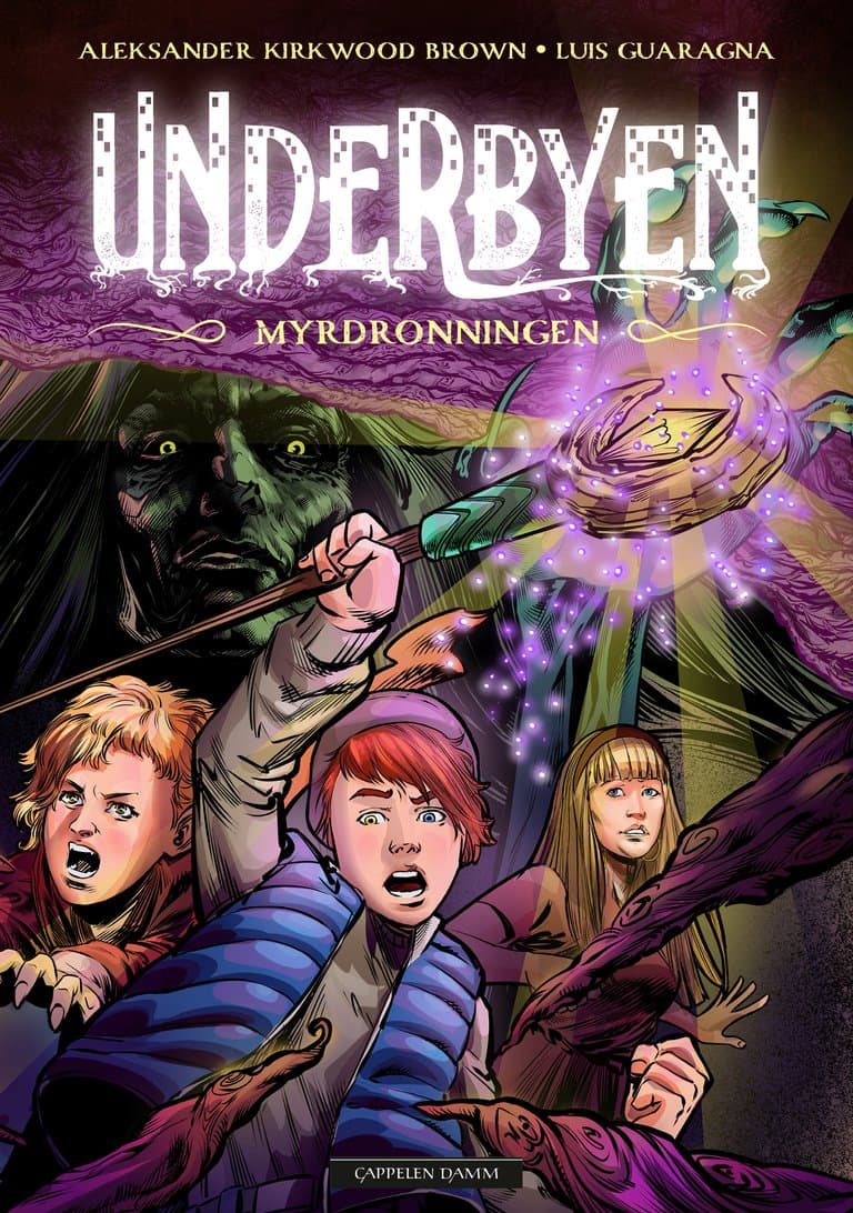 Omslag Underbyen - Myrdronningen av Aleksander Kirkwood Brown (Innbundet)
