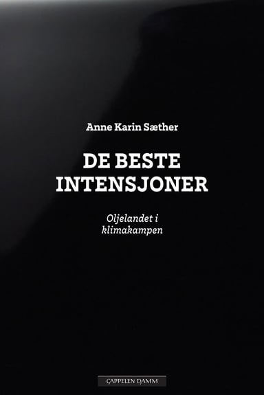 Omslag av "De beste intensjoner"