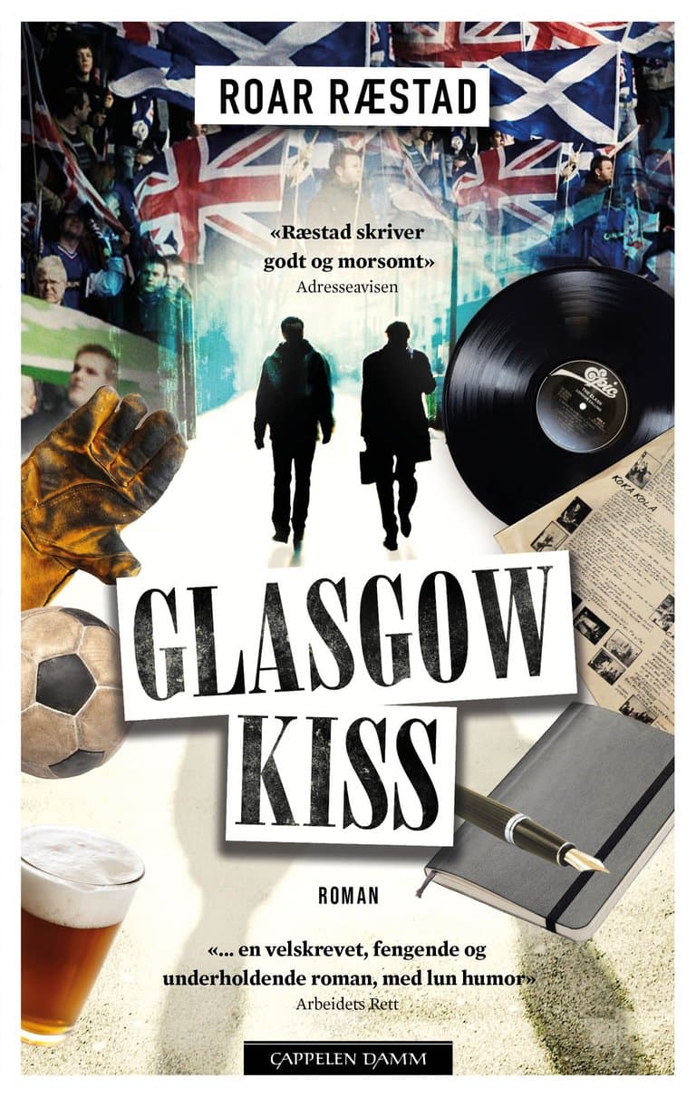 Omslag Glasgow kiss av Roar Ræstad (Innbundet)