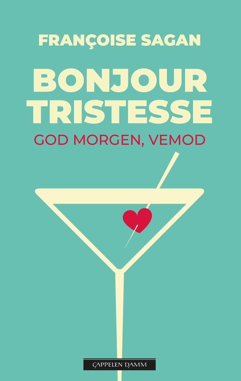 Omslag Bonjour tristesse av Françoise Sagan (Heftet)