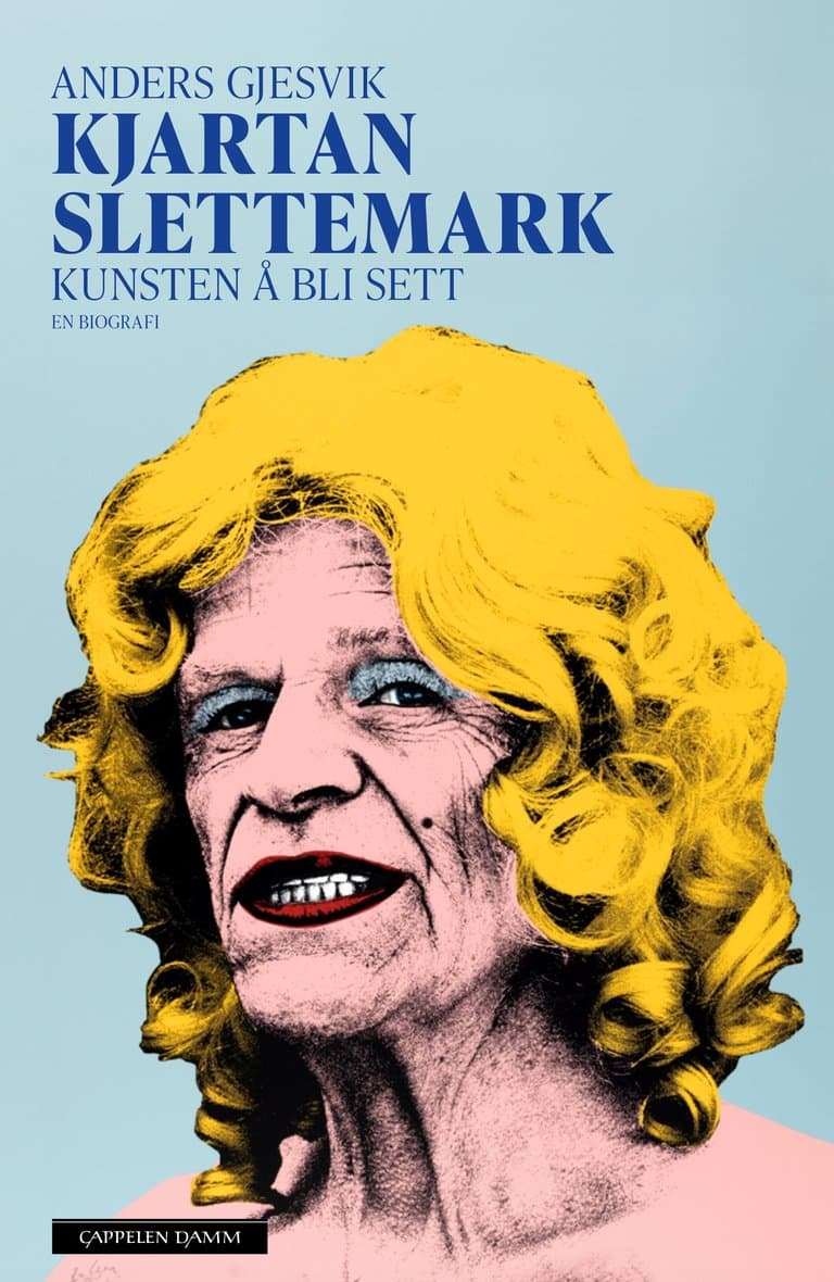 Omslag Kjartan Slettemark. En biografi av Anders Gjesvik (Innbundet)