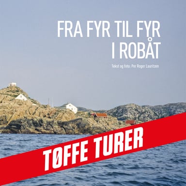 Omslag av "Fra fyr til fyr i robåt"