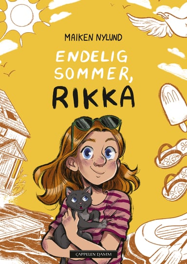 Omslag av "Endelig sommer, Rikka"