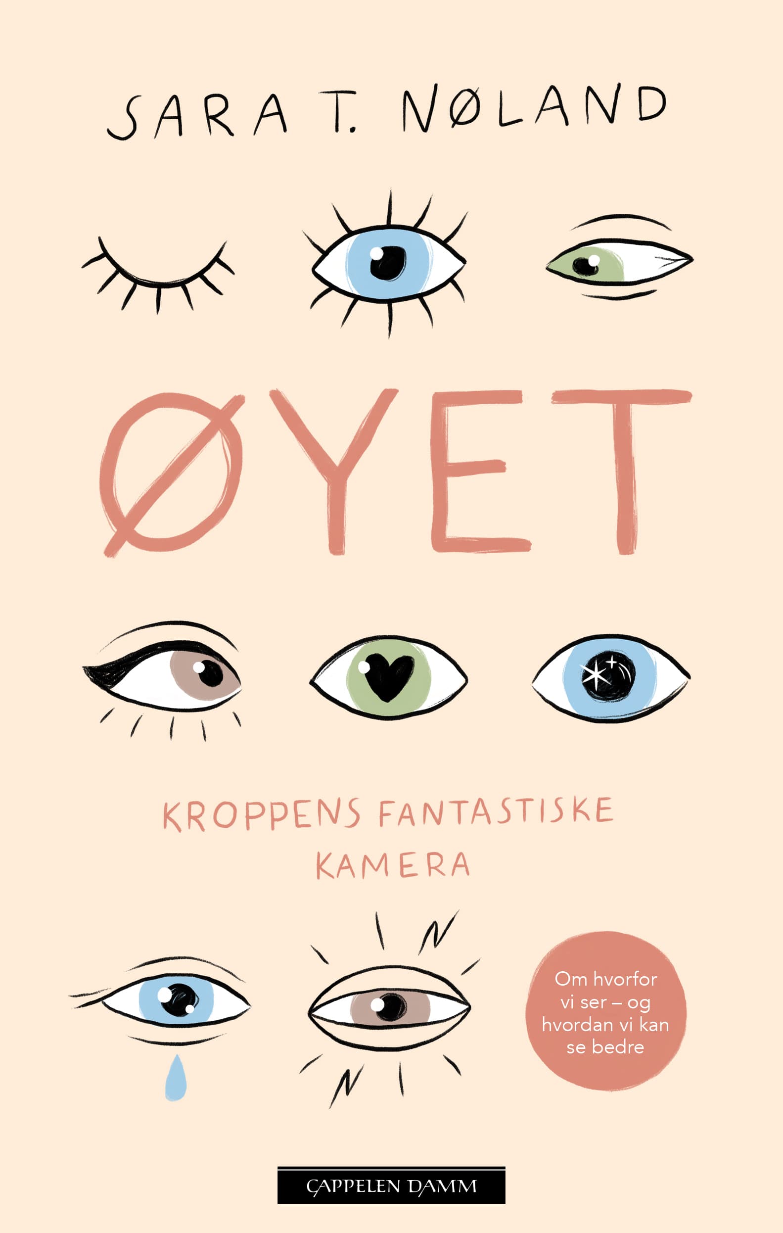 Omslag Øyet av Sara Nøland (Innbundet)