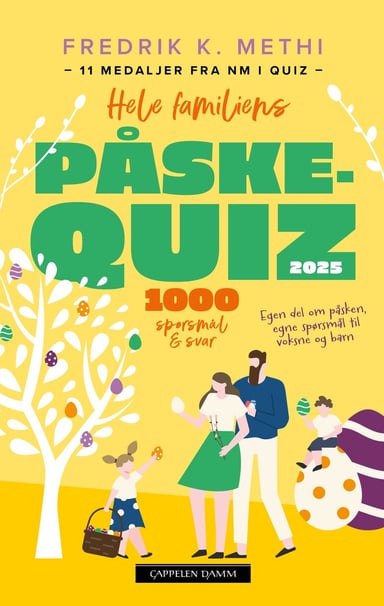 Omslag av "Hele familiens påskequiz 2025"