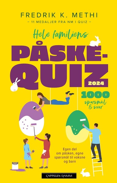 Omslag av "Hele familiens påskequiz 2024"